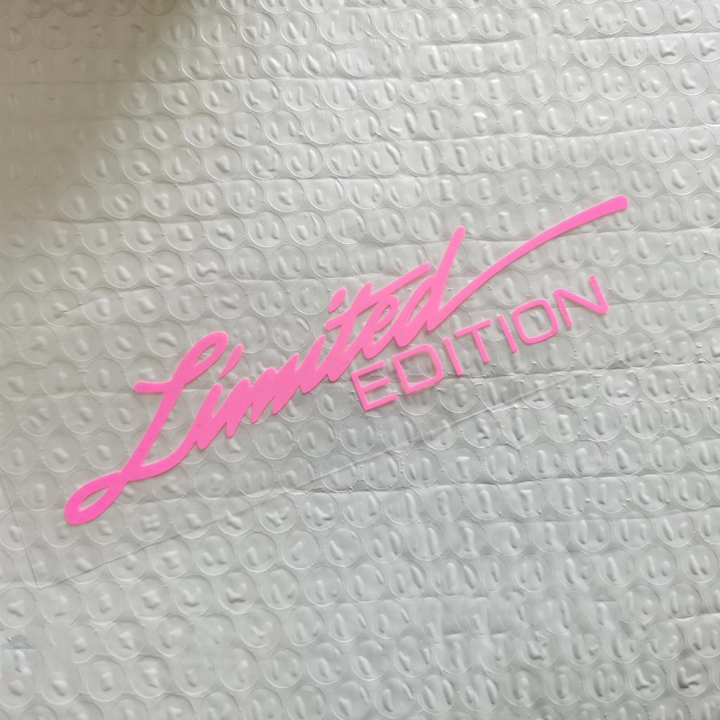 Limited Edition Motorcycle Stickers, Waterproof Reflective Vinyl Decal, Car Body Exterior Styling Accessories