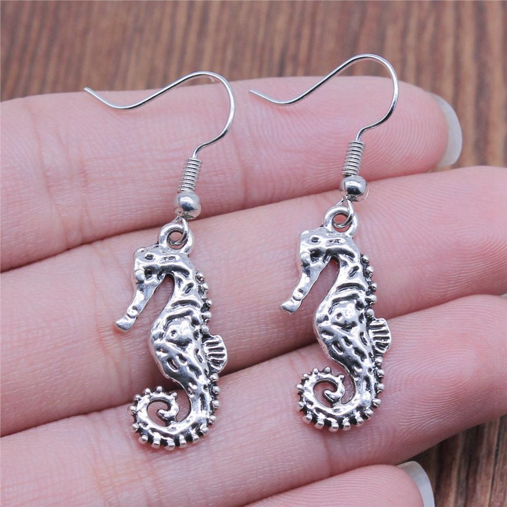 Bold Hot-Selling Marine Life Mermaid Drop Earrings Elegant Valentine's Gift for Formal Occasions