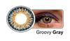 Celebration Color Quaterly Coloured Contact Lenses 1 Pair (Groovy Gray,-3.00)