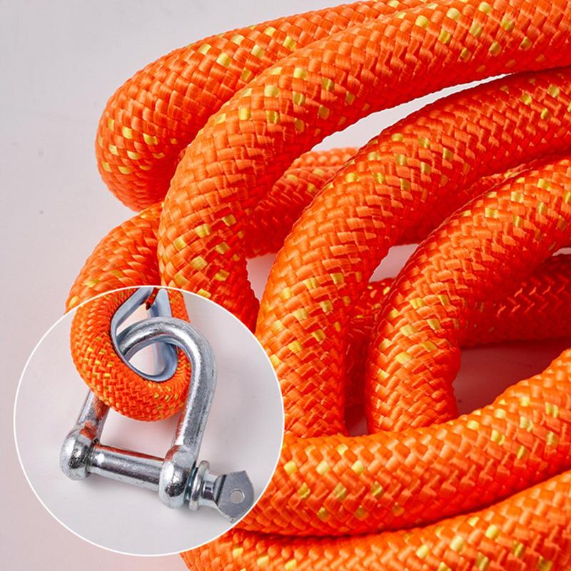 Car Emergency Rescue Rope Portable Recovery Tow Strap Heavy Duty Outdoor Car Tow Strap SUV ATV Tow Strap with Protective Mittens