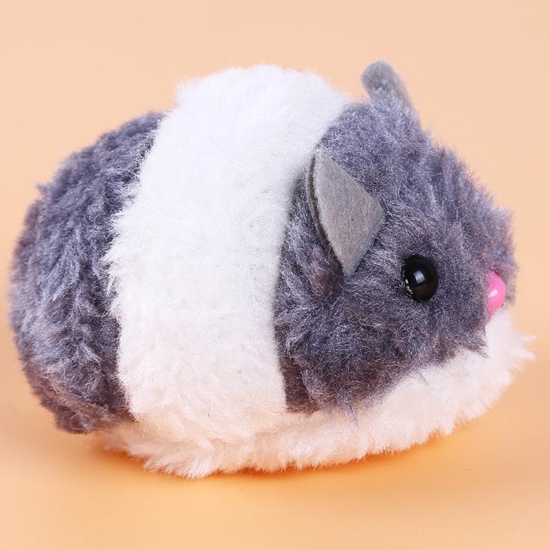 Funny Pet Cat Mice Toy Shaking Rat Toy Pet Plush Pull Ring Vibration