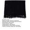 USB Heated Shawl Wrap for Women Portable Wearable Heating Blanket with Tassel Design Intelligent Temperature Control Heating Scarf