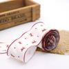 5 Yards 5 Yards Long Cherry Print Ribbon Linen Ribbon  Wedding Bouquet Decoration