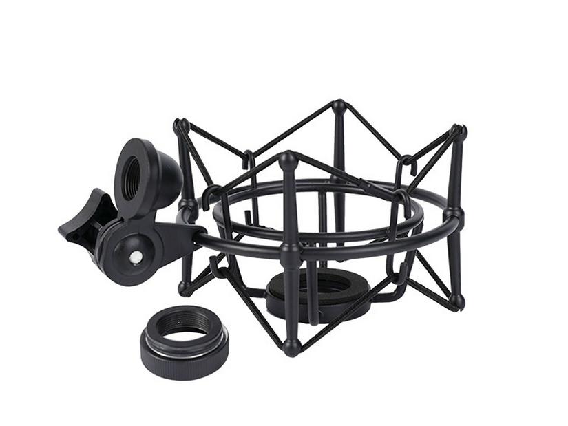 TLM103 Metal Shock Mount for Senhai MK4 Condenser Microphone with Stand for Live Broadcast