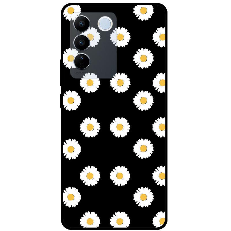 For Vivo V27E V2237 V27 Pro V2230 V 27 Case TPU Soft Silicone Marble Cat Shockproof Cases For Vivo V27 5G V27Pro Bag Funda Cover