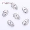 9.4x6mm 18K Gold Plated Irregular Spacer Beads For Jewelry,Metal Separator Beads DIY Bracelets&Necklaces Making Accessories