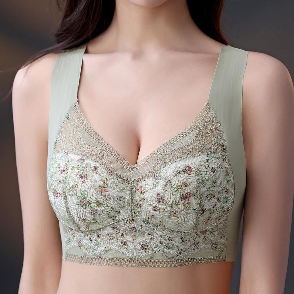 Plus Size Women's Wirefree Sports Bra: Anti-Sagging, Push-Up, Seamless, Breathable Vest Style