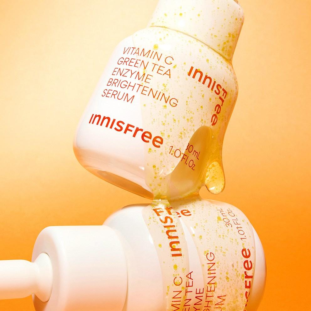 innisfree New Vita C Green Tea Enzyme Dark Spot Toning Serum, 30ml