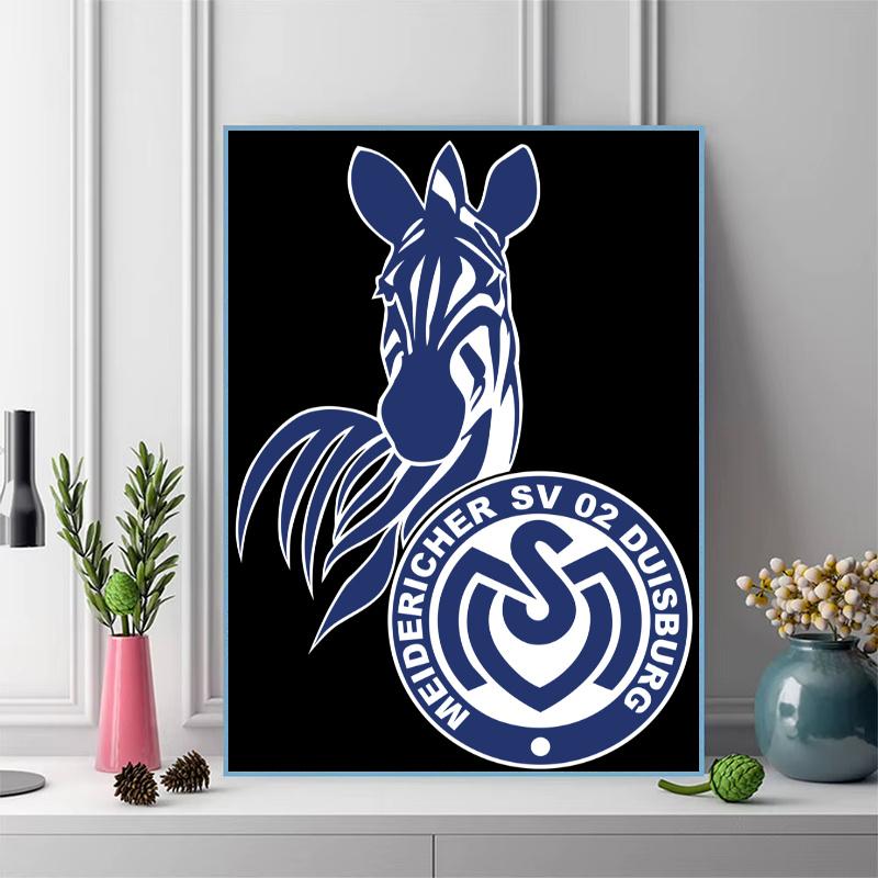 msv Duisburg 100% Round Full Drill 5D DIY Diamond Painting Embroidery Cross Stitch Rhinestone Décor toilet 3 piece set