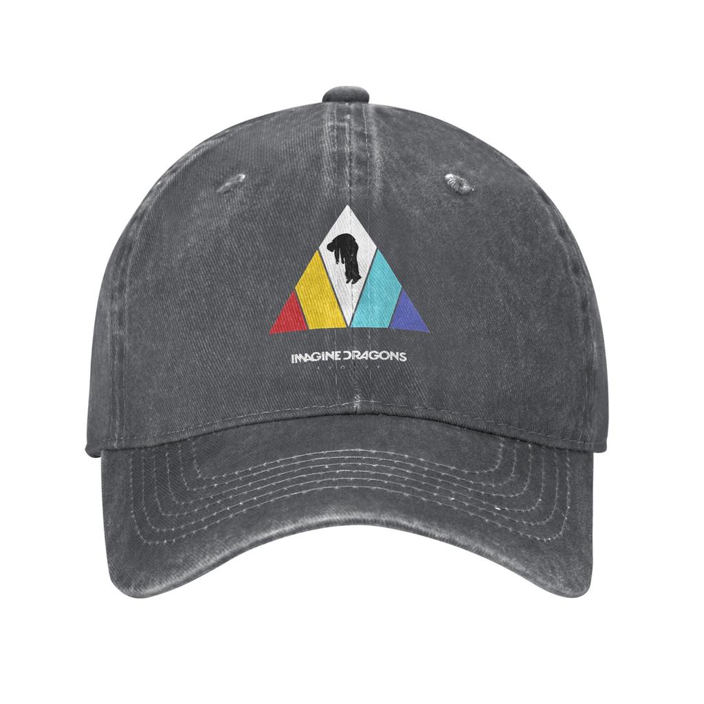 Imagine Dragons Evolve Album Baseball Cap Casual Distressed Washed Band Music Snapback Hat Unisex Outdoor Workouts Adjustable