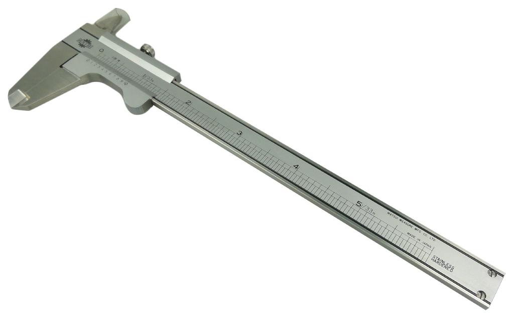MATUI Vernier Caliper 5 Sun M-type (Dimensions) MS-5