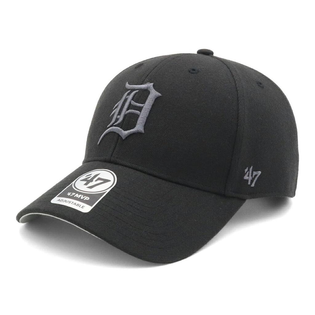 47 Brand Cap MVP MLB Detroit Tigers Black Charcoal 47 MVP