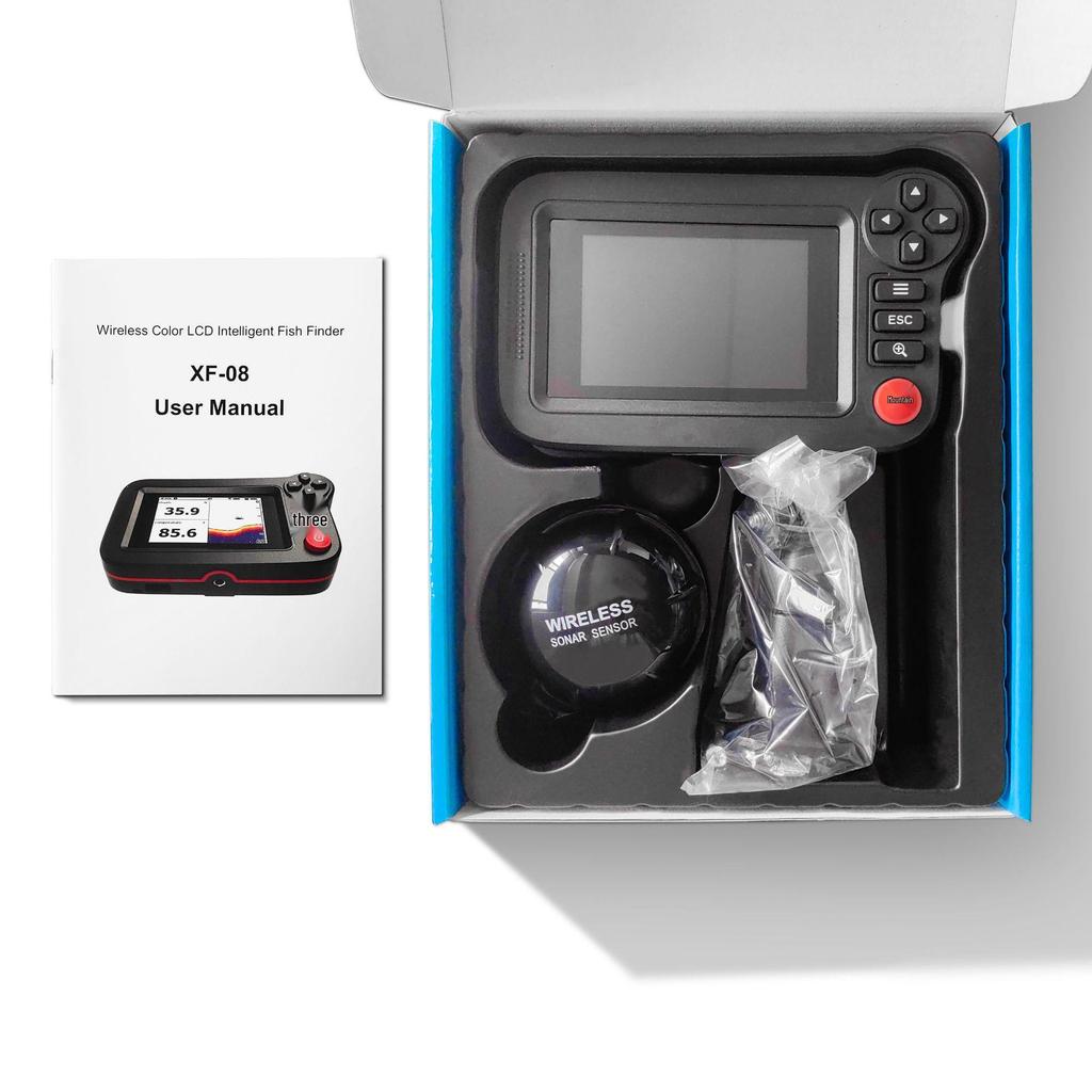 Wireless Desktop Fish Finder - Bilingual Support, Easy Delivery, Cross-Border Access