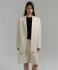 Aubour Lip Tailored Jacket (Ivory)