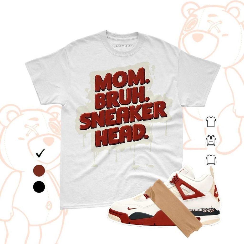 AJ 4 Brick After Brick Sneakerhead Mom ,Streetwear Graphic Tee, Unisex Casual Tee, Sneaker Match Shirt and kids tshirt, Bella Canvas