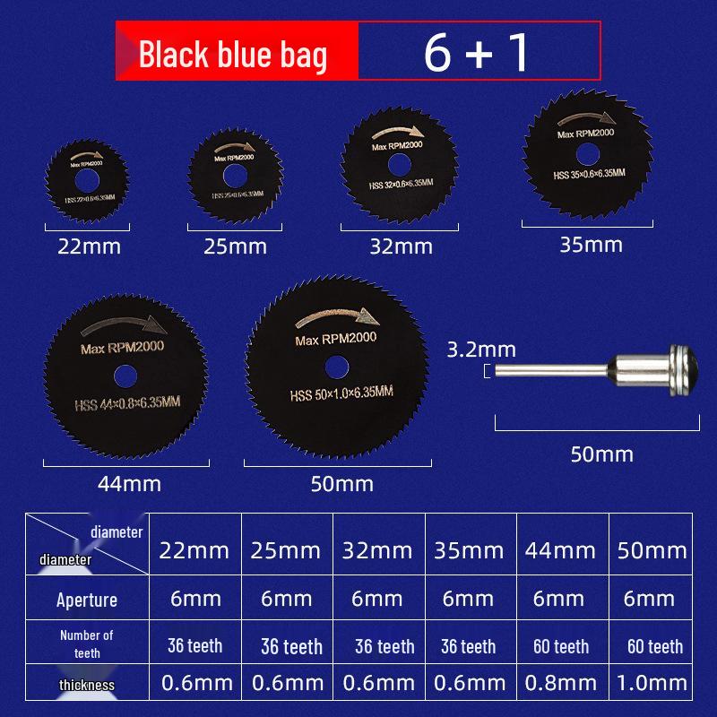 High-Speed Steel Mini Circular Saw Blade for Electric Drill Grinder