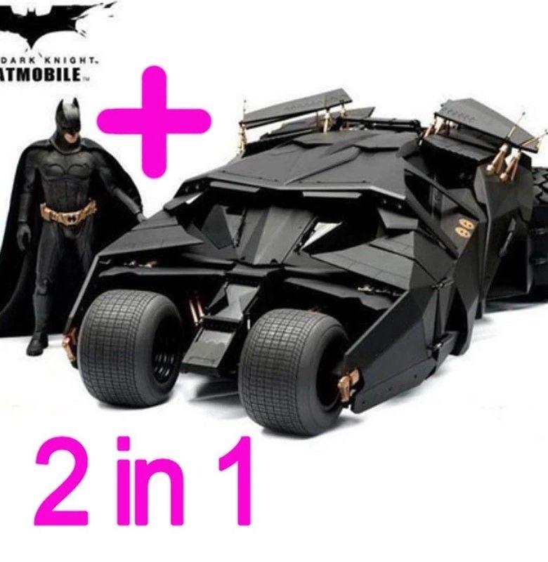 Premium Quality Dark Knight Batman Batmobile Bat Car Action Figure Tumbler Gift For Kids