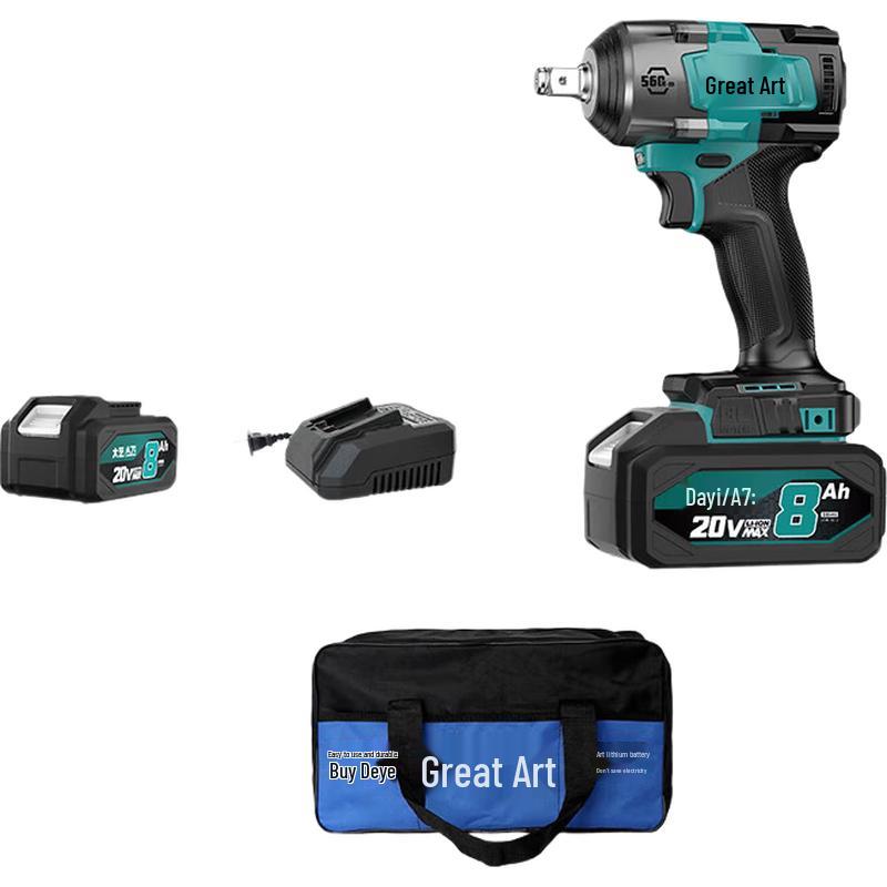 Dayi 20V Cordless Brushless Impact Wrench 560N·m CN plug (adapter included)