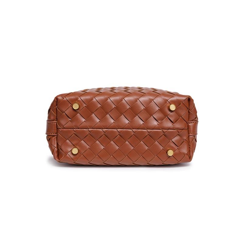 Borsa a mano tessuta a mano transfrontaliera nuova fresca temperamento borsa a tracolla stile casual orizzontale borsa da sottoascellare
