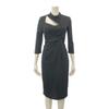 GRAXIA Cabaret Midi Perfect for Hostess Size Small Dress, Dress, High-Waisted, Hostesses, Clubs, Lounges, 3/4 Sleeves, Cutouts, Elastic, Knee-Length,