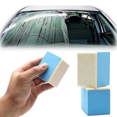 1 buc. Burete curățare film de ulei parbriz auto Raclete Instrumente de curățare Lână de sticlă pentru lustruire auto Eras X5E5
