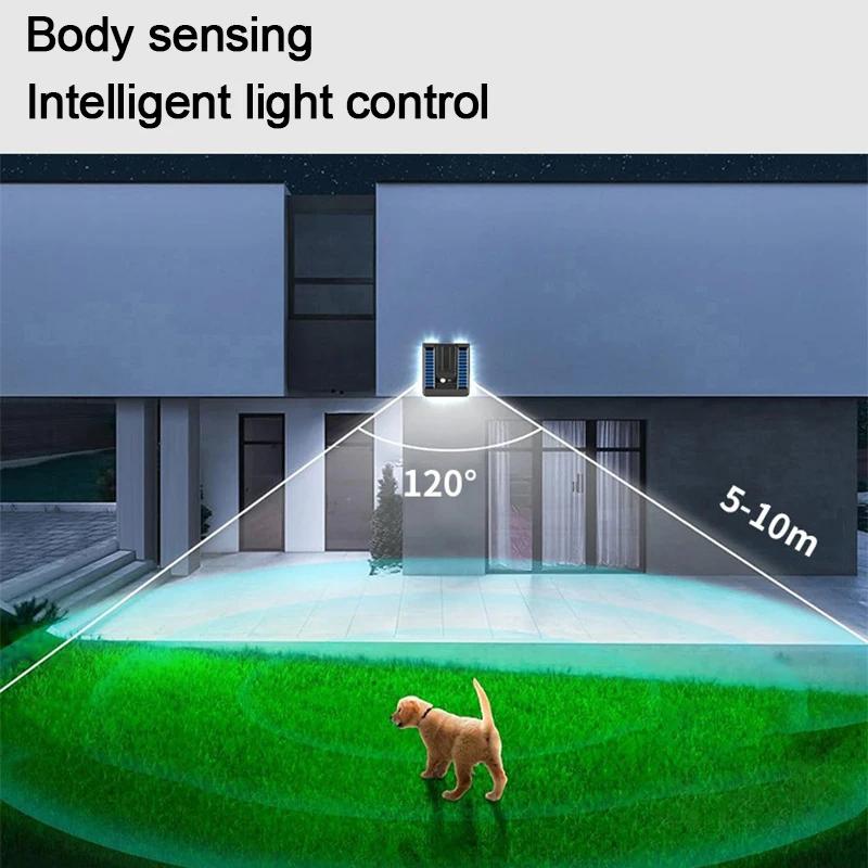 Foldable LED Solar Wall Light 120° Outdoor Waterproof Lamp potlights Motion Sensor Solar 3 Modes Street Garden Deco Solar Lamps