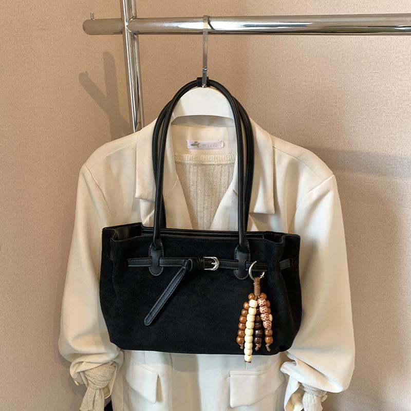 IELGY Women s Suede Tote Bag - Autumn/Winter Commuter Style