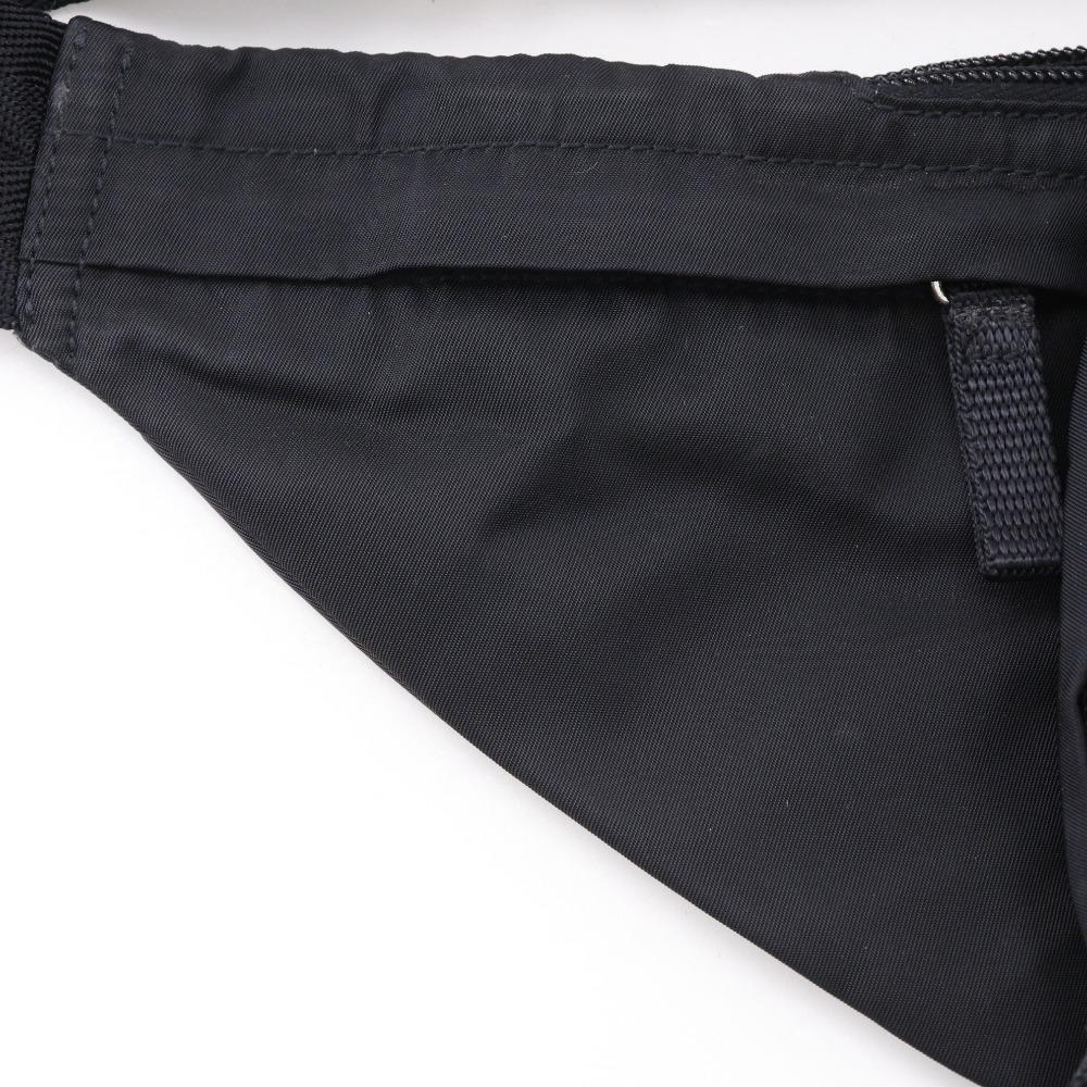 PRADA body bag Waist bag VA0056 black Nylon unisex Used