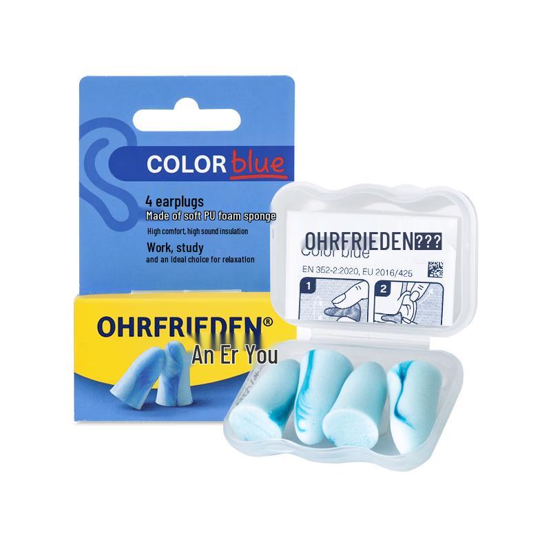 Ohropax Noise-Cancelling Memory Foam Earplugs