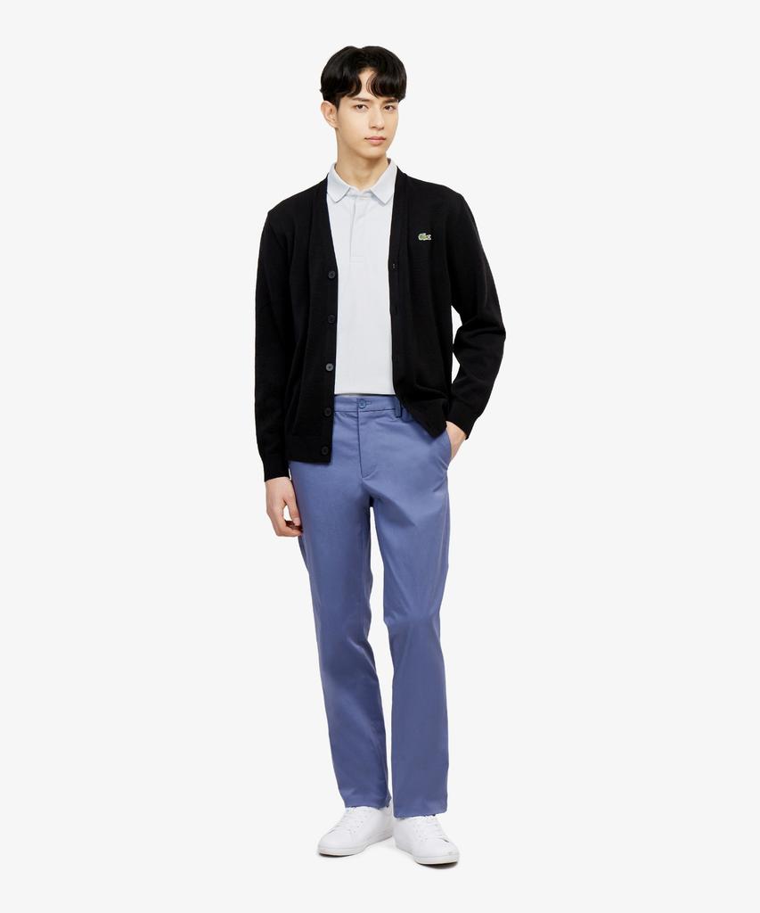 Lacoste Men'S Pique V-Neck Cardigan Ah186E-56G 031