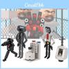 Moctribe Skibidi Toilet Bausteine Spielzeug für die emotionale, visuelle und intellektuelle Entwicklung