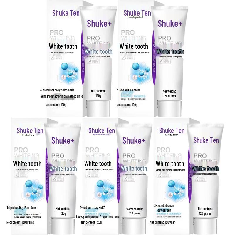 

Shuke Sparkling White Toothpaste