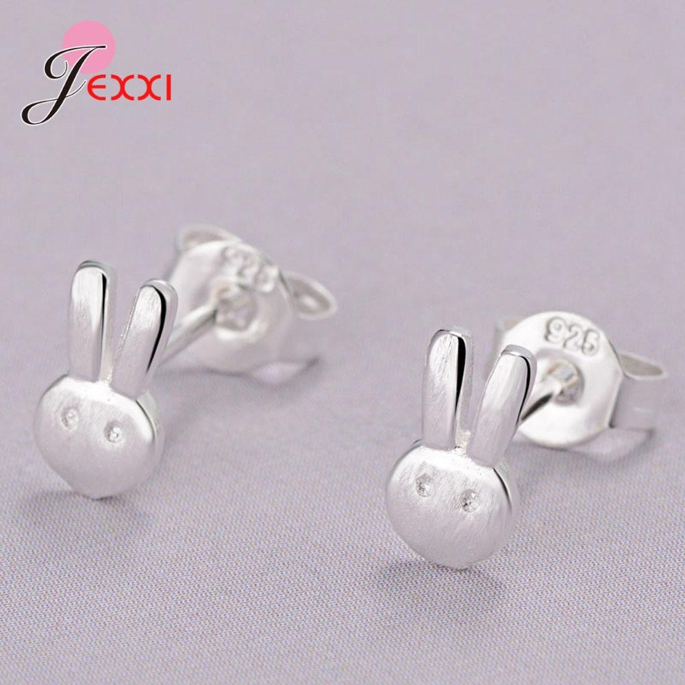 Promotion Sale 11 Option S925 Silver Stud Earring for Little Girl Ear Decoration Birthday Gift 925 Sterling Silver Jewelry