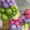 162PCS multi-color latex balloon set suitable for birthday parties, weddings, Valentine's Day party decoration