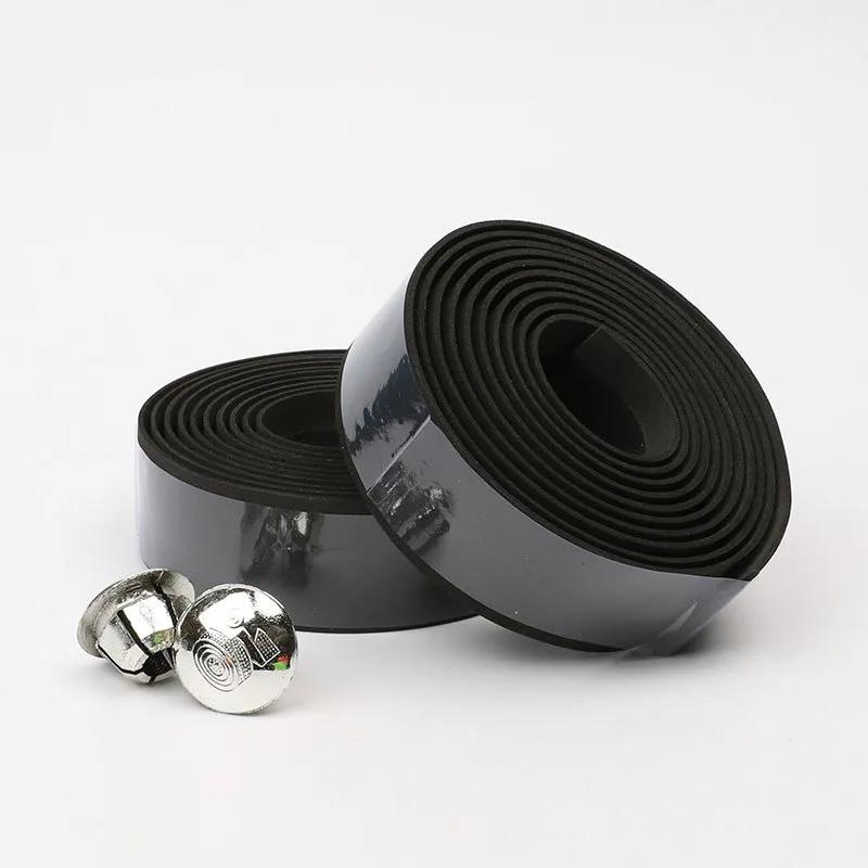 Road Bike Handlebar Tape Anti Slip Silica Gel Handlebar Tape Shock Absorption Cycling Bar Tape Bicycle Accessories чёрный