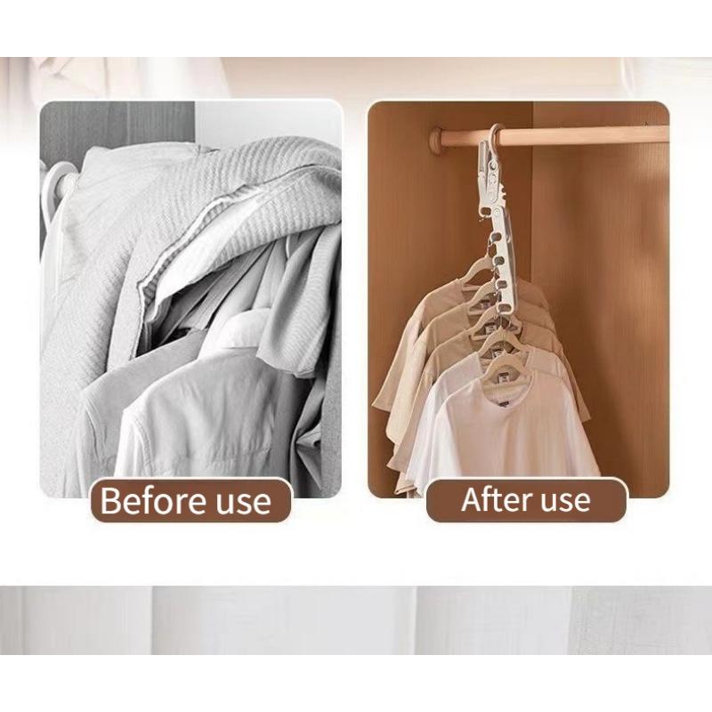 1PC Folding Drying Rack Portable Travel Hotel Drying Hanger Drying Artifact Multi-functional Five-hole Hanger