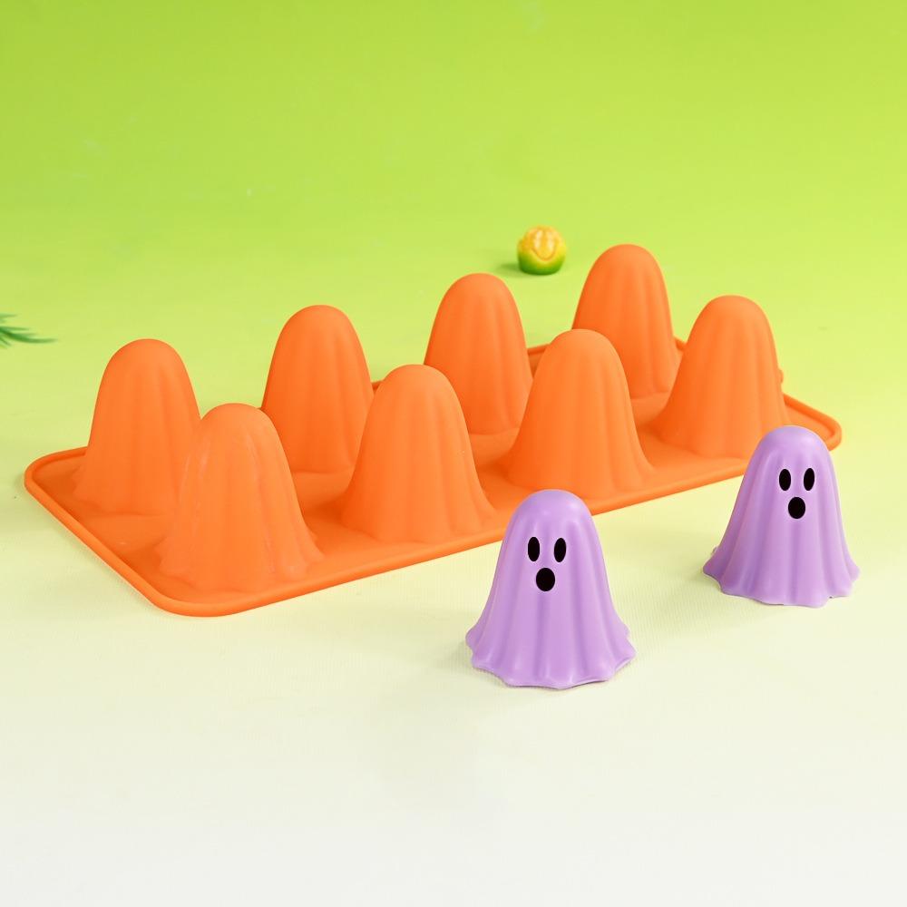 Halloweenská dýně Čokoládová forma Duch Cukroví Sušenky Dort Pečení Silikonová forma DIY Kuchyňský nástroj Fondánové formy Pekařské příslušenství