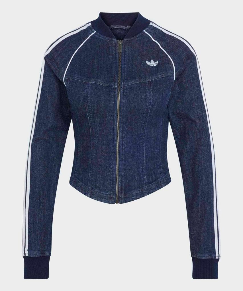 ADIDAS Superstar Denim Corset Track Top - Indigo Denim / Le8299