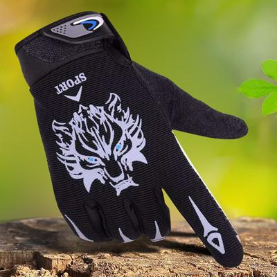 Outdoor Cycling Full Finger Gloves for Men and Women Sunshade Fashion Fitness Military Fans Sports Long Finger Racing Bicycle Gloves
