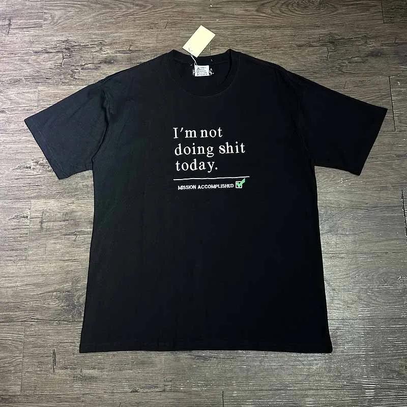 2025 Luxury Vt Logo Full Print Unisex T-shirt T-shirt Hip Hop Super Men Casual Cotton T-shirt Summer Fashion Short Sleeve