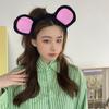 Halloween Mouse Cosplay Costume Set Mouse Ear Headband Tail Bowtie and Nose Animal Dress Up Costume for Kid Cosplay