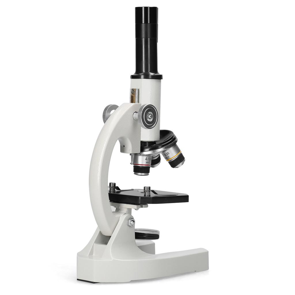 64X-2400X Monocular Optical Microscope School Children Science Experimental Biology Teaching Microsc