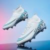 New Men FG/TF Soccer Shoes Cleats Studded Society Match Football Field Boots Original Comfortable Ultralight Kids Football Shoes
