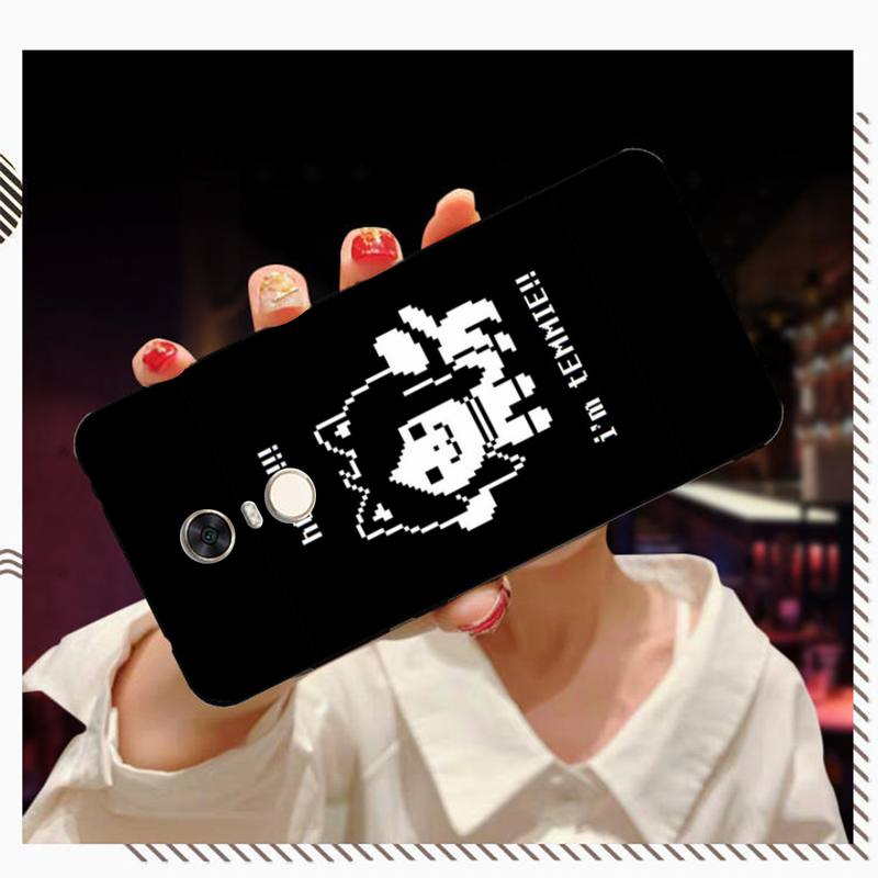 FHNBLJ game Undertale Annoying Dog Phone Case for Redmi 5 6 7 8 9 A 5plus K20 4X 6 cover