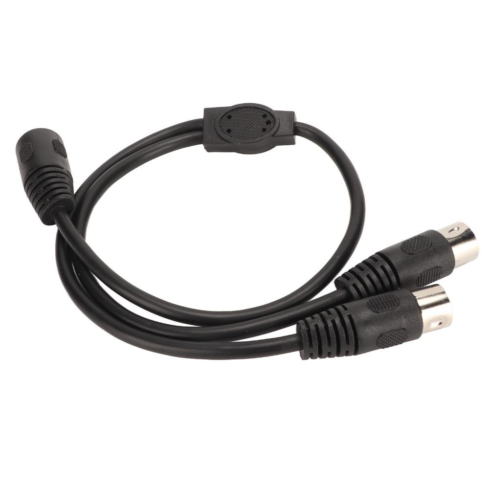 Flexible Sound Connecting Cable Plug and Play DIN 5 Pin Y Splitter  Sound Equipment