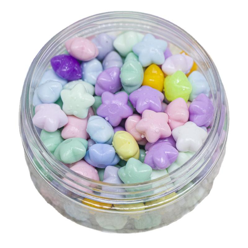 1000g Macaron Series Star Enamel Wax Grains Cute Style Wax Material DIY Greeting Card Party Invitation Decoration Supplies
