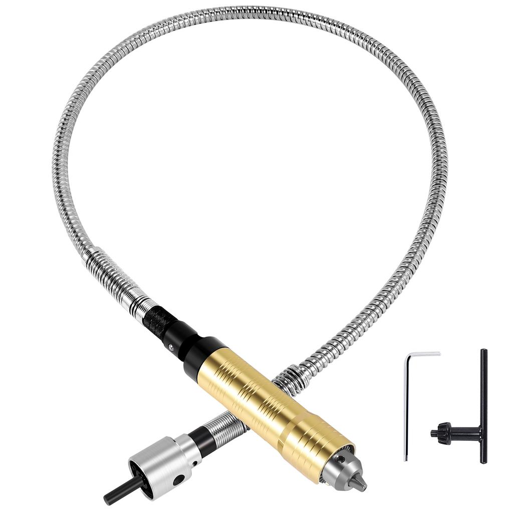 A44Z-Rotary Grinder Tool Flexible Flex Shaft Fits + 0.3-6.5Mm Handpiece For Dremel Style Electric Drill Rotary Tool Accessories