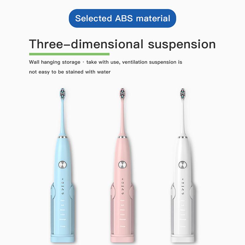 Electric Toothbrush Holder Wall Mount Elastic Hold Protect Toothbrush Handle