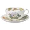 Noritake Milk Tea Cup & Saucer, 325cc, My Neighbor Totoro: Dog Punching, Microwave-Safe, Bone China, T97285A/4660-1