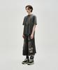 NOT4NERD Distressed Carpenter Bermuda Shorts - Black
